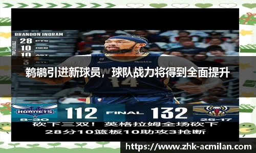 鹈鹕引进新球员，球队战力将得到全面提升